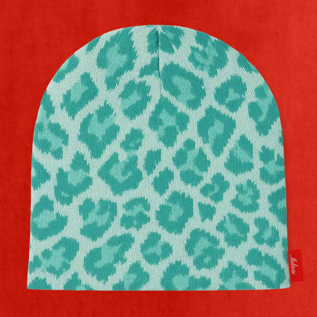 Electric Cheetah Skull Cap (Green)