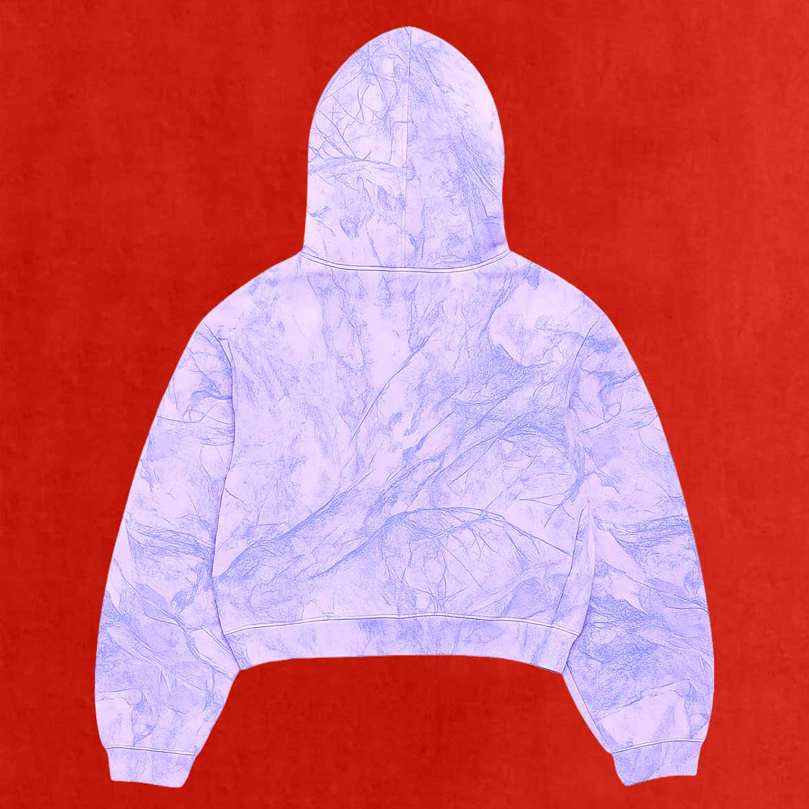 Camo Hoodie (Blue)