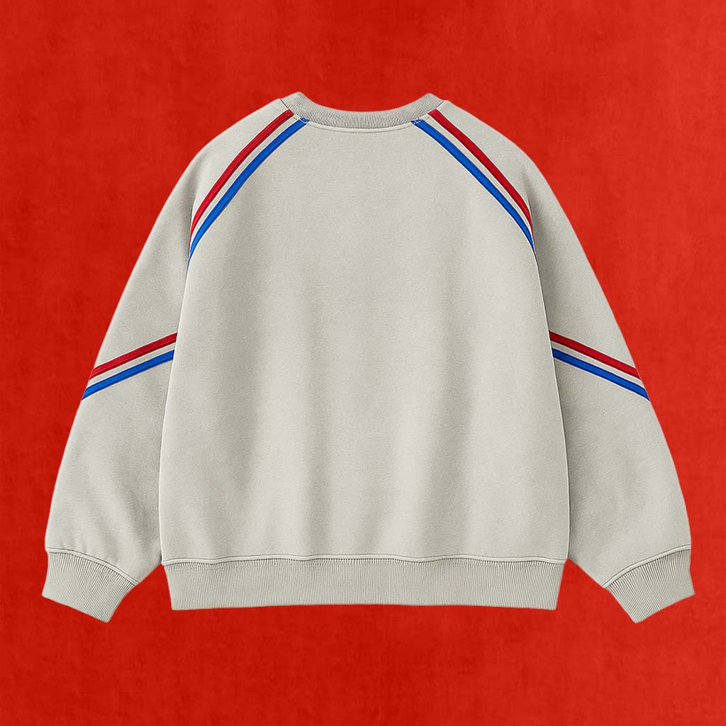 Speedline Crewneck (Red And Blue)