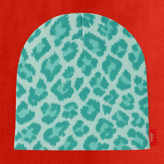 Electric Cheetah Skull Cap (Green)