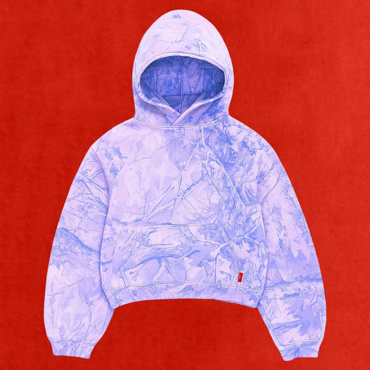 Camo Hoodie (Blue)