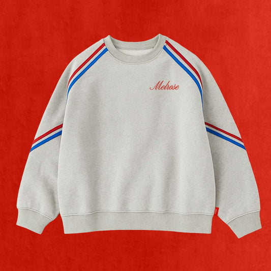 Speedline Crewneck (Red And Blue)